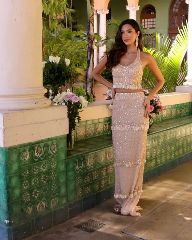 Ava Presley Two Piece Prom Dress 47237 sold by Terry costa product image thumbnail 5