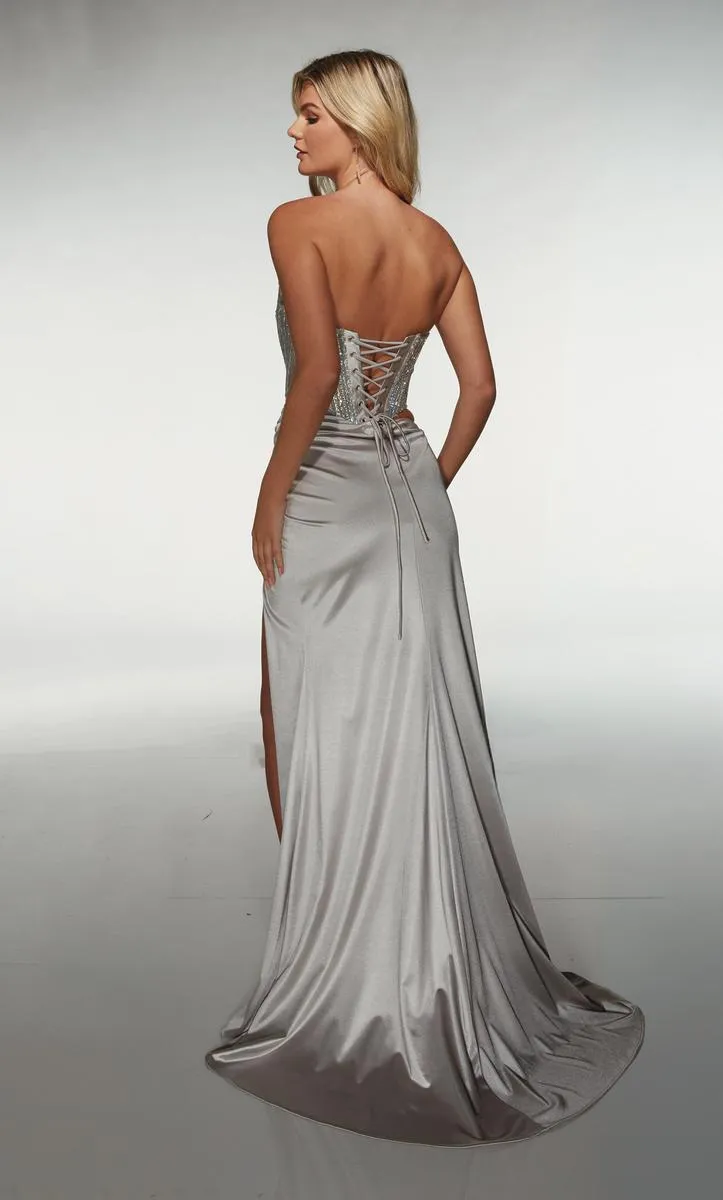 Alyce Prom Dress 62087 sold by Terry costa product image thumbnail 2