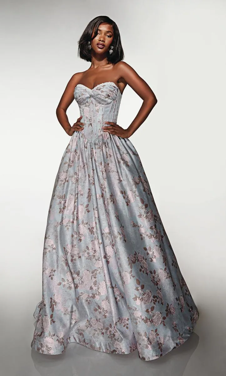 Alyce Prom Dress 62181 sold by Terry costa product image thumbnail 3