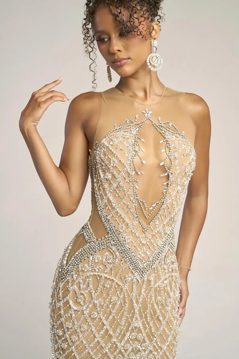 Portia and Scarlett Elegant Prom Dress PS26454C sold by Terry costa product image thumbnail 3