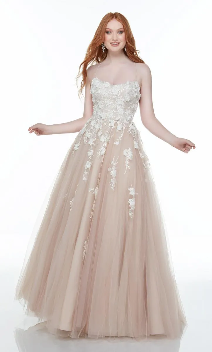 Alyce Prom Dress 61082 sold by Terry costa product image thumbnail 5
