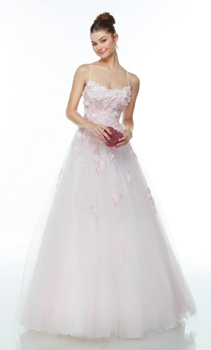 Alyce Prom Dress 61082 sold by Terry costa product image thumbnail 3