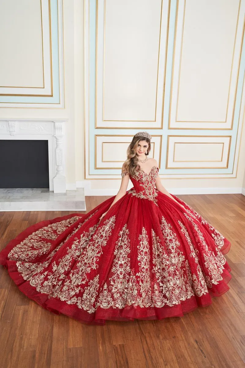 Princesa by Ariana Vara Dress PR30171 sold by Terry costa product image thumbnail 4