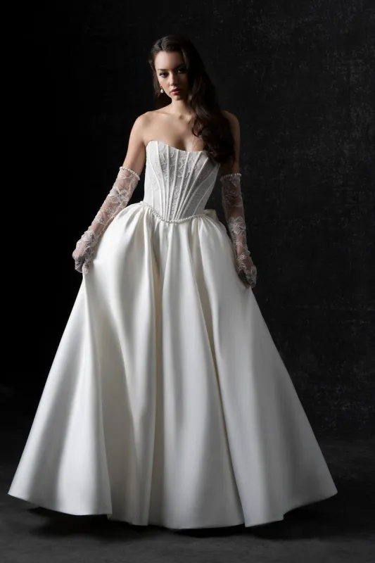 Allure Bridals Couture Dress C774L sold by Terry costa
