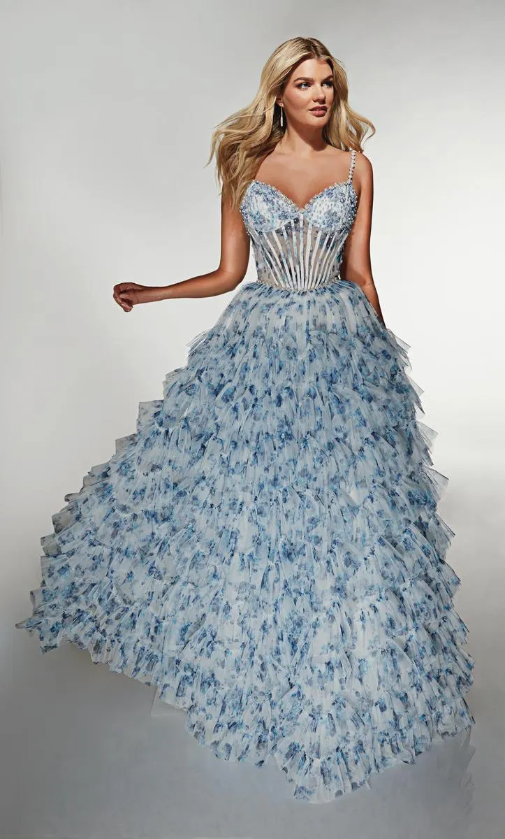 Alyce Prom Dress 62182 sold by Terry costa product image thumbnail 3