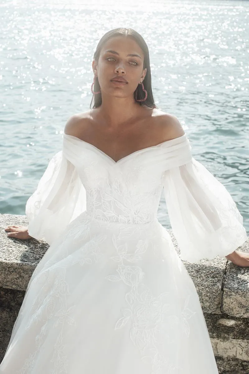 Madison James Bridal Dress MJ1008 sold by Terry costa product image thumbnail 5