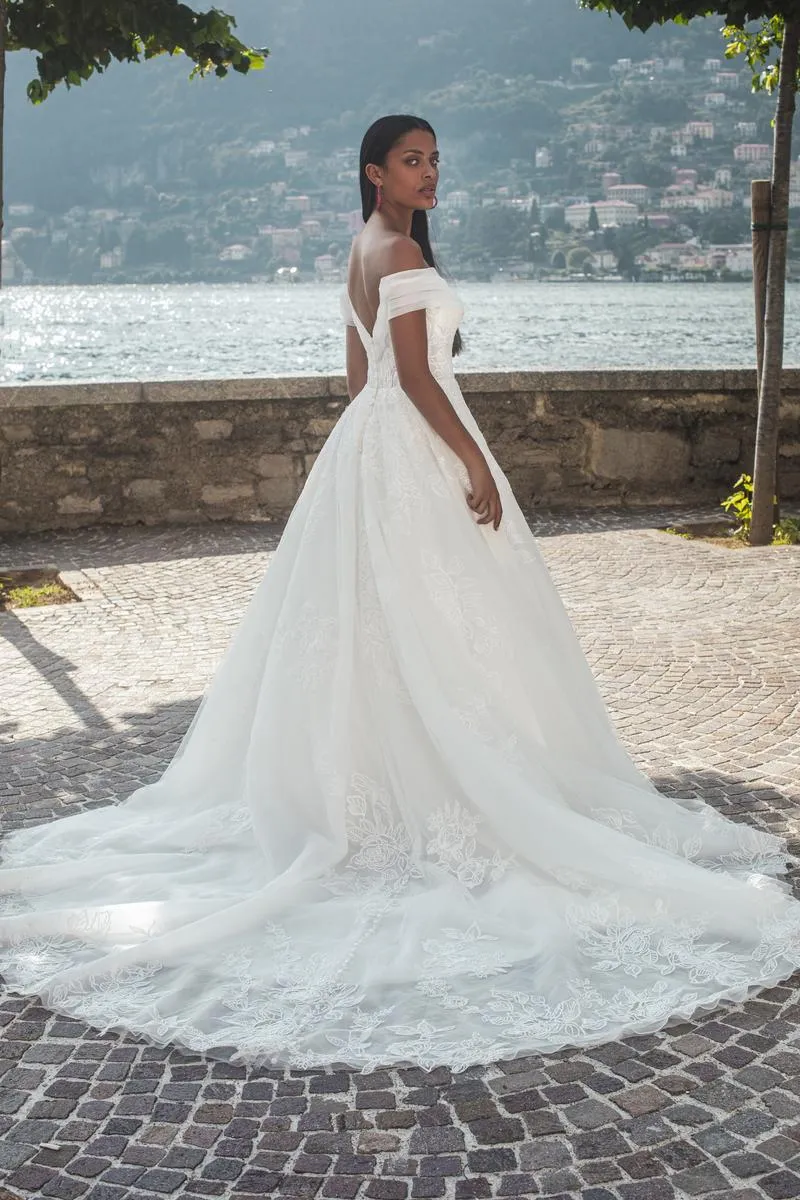 Madison James Bridal Dress MJ1008 sold by Terry costa product image thumbnail 2