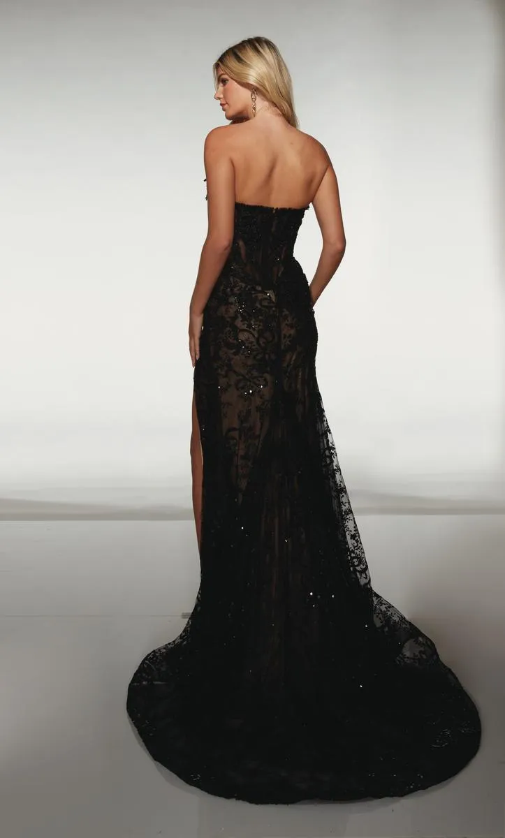 Alyce Prom Dress 62074 sold by Terry costa product image thumbnail 2