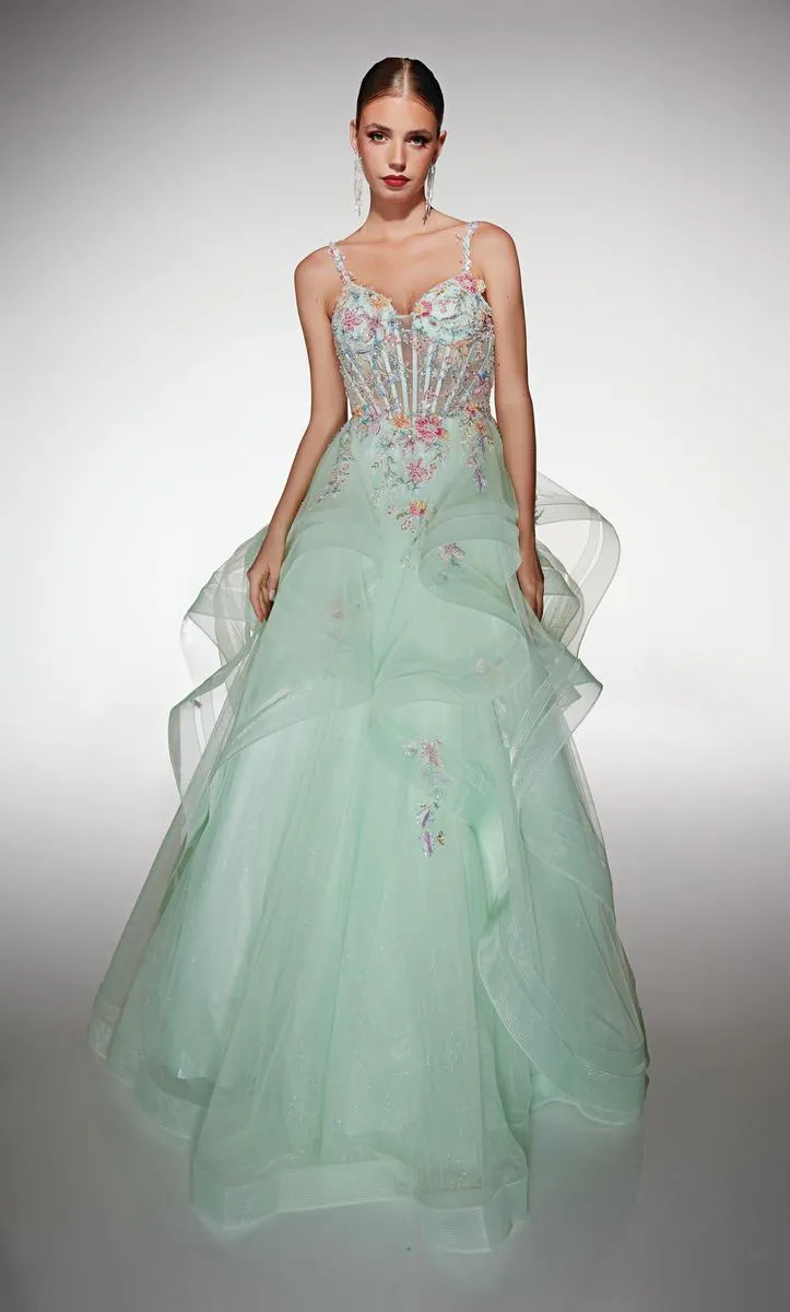 Alyce Prom Dress 62201 sold by Terry costa product image thumbnail 5