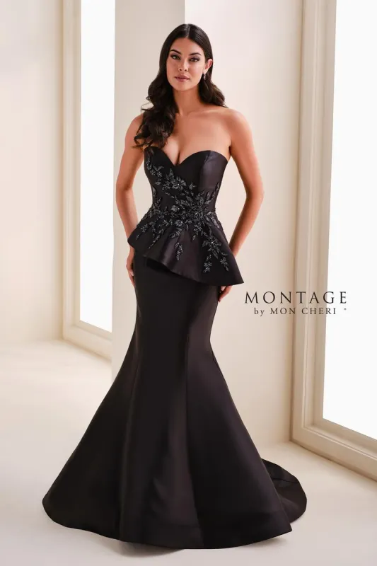 Montage by Mon Cheri Dress M4208MKD sold by Terry costa