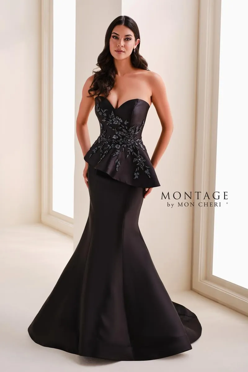 Montage by Mon Cheri Dress M4208MKD sold by Terry costa