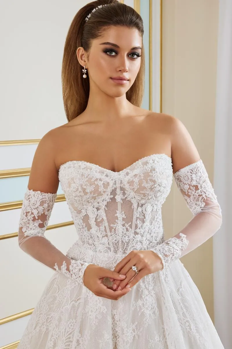 Martin Thornburg Bridal Dress MT9112 sold by Terry costa product image thumbnail 3