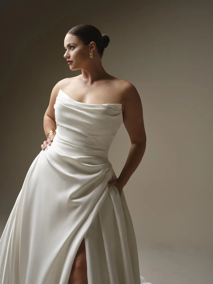 Sottero & Midgley "Kincaid" Wedding Dress 26SS414A01 sold by Terry costa product image thumbnail 3