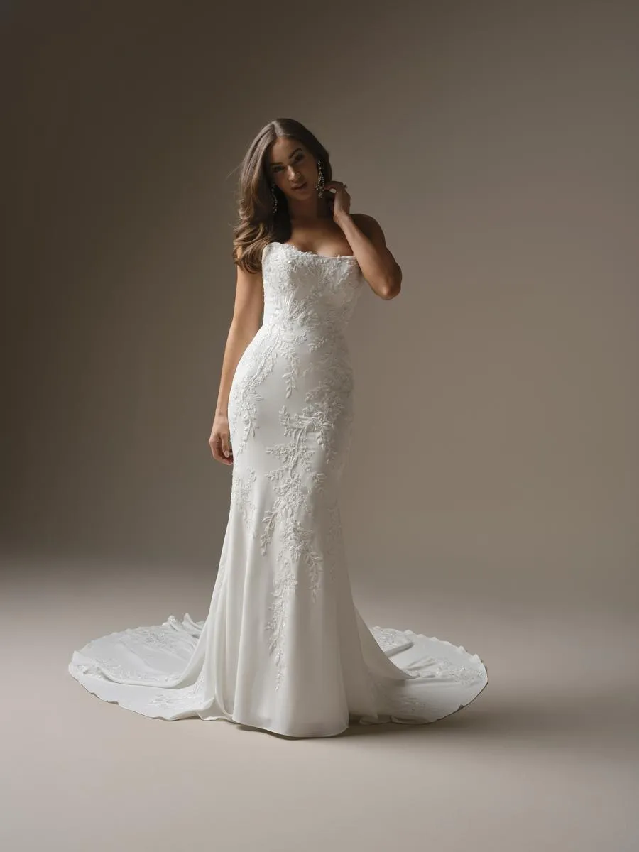 Maggie Sottero "Thera" Bridal Dress 26MB446A01 sold by Terry costa product image thumbnail 5