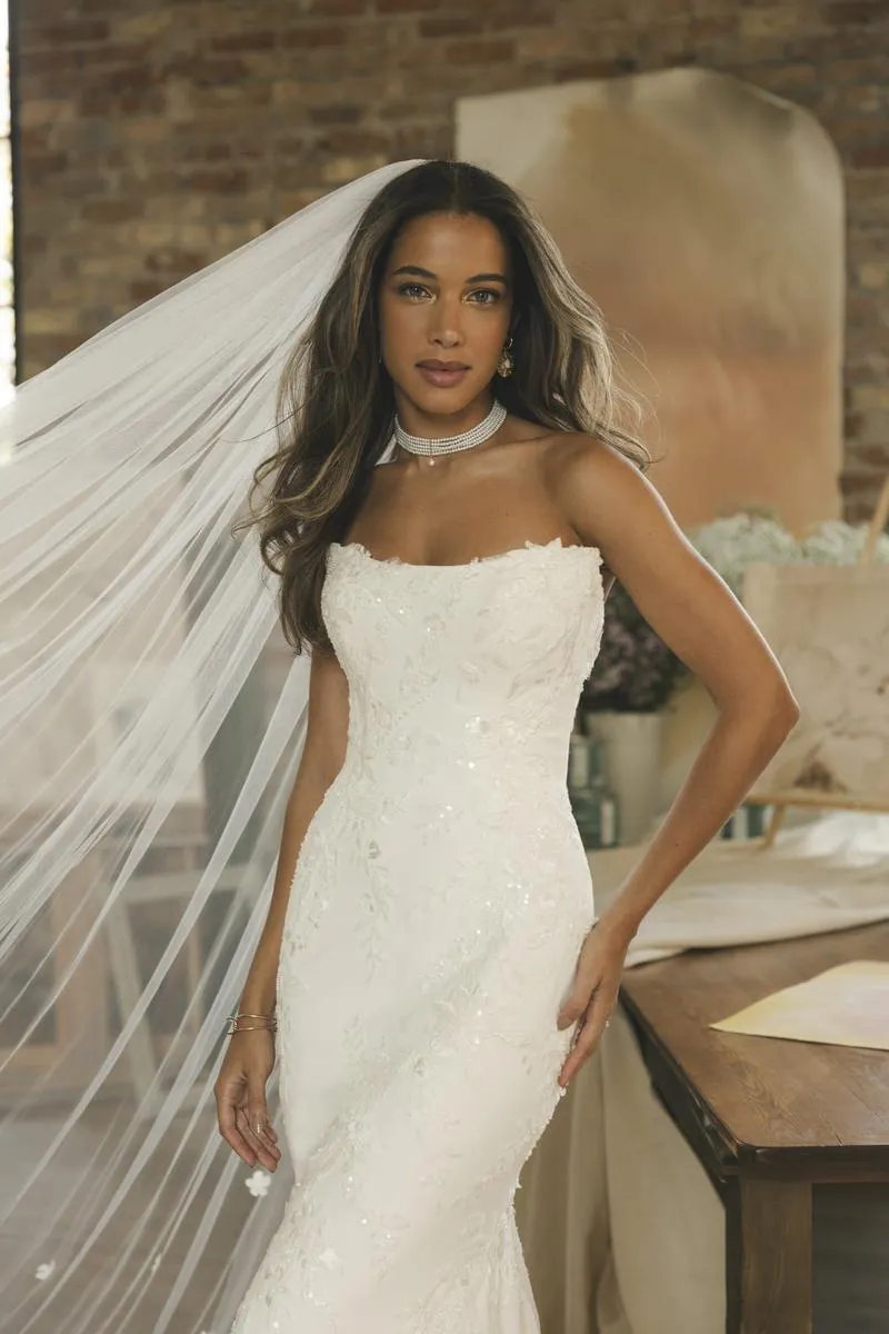 Maggie Sottero "Thera" Bridal Dress 26MB446A01 sold by Terry costa product image thumbnail 3