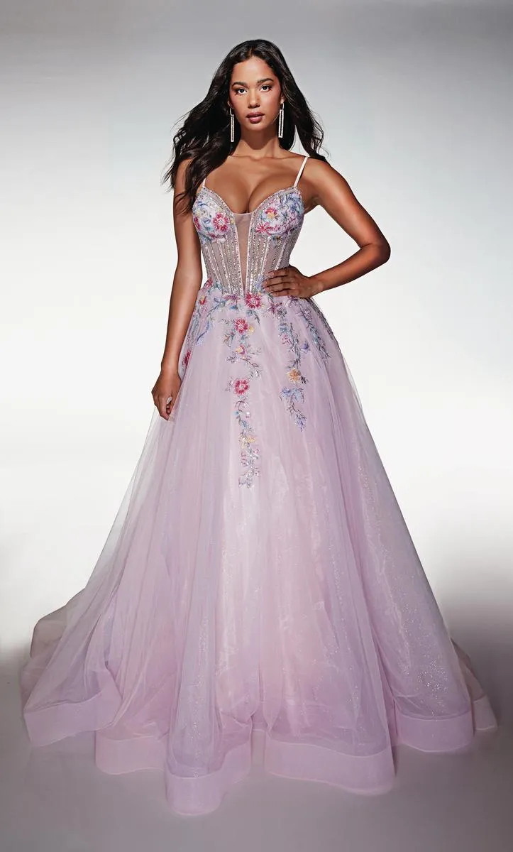 Alyce Prom Dress 62068 sold by Terry costa product image thumbnail 3