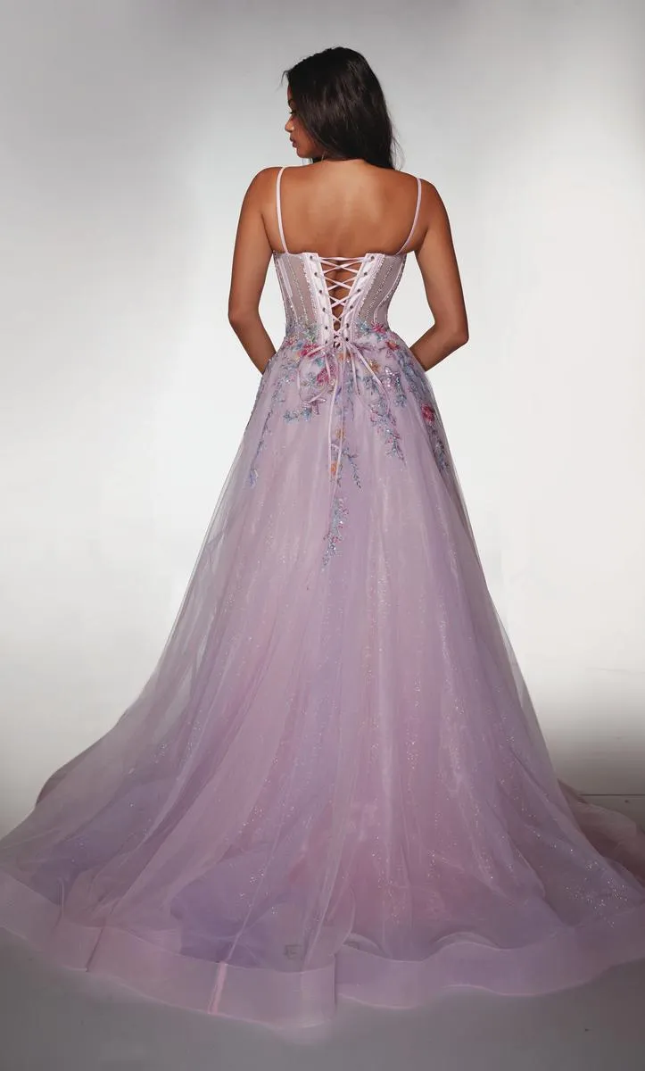 Alyce Prom Dress 62068 sold by Terry costa product image thumbnail 4
