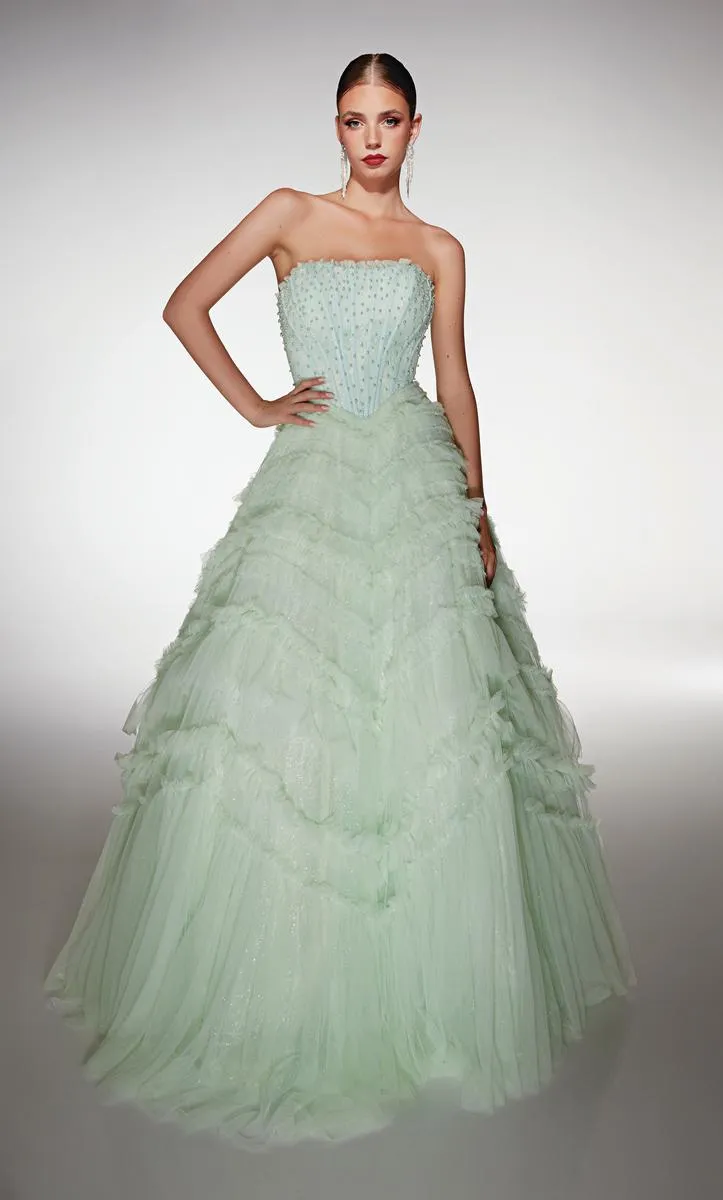 ALYCE Paris Pearl Ballgown Prom Dress 62208 sold by Terry costa
