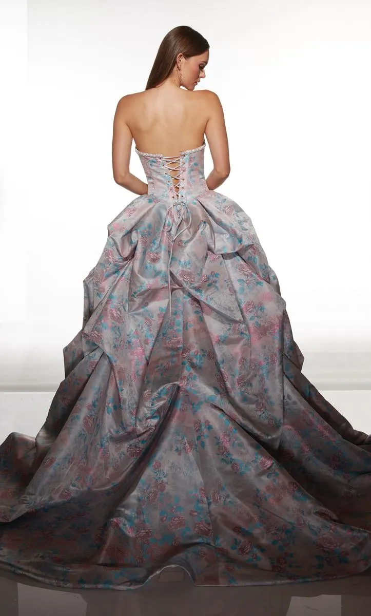 Alyce Prom Dress 62039 sold by Terry costa product image thumbnail 4