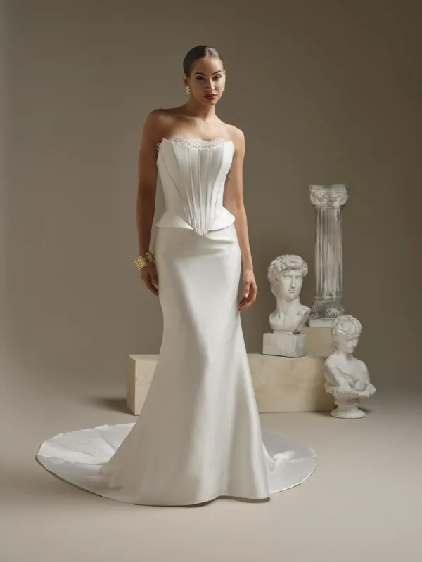 Sottero & Midgley by Maggie Sottero "Lassen Marie" Gown 26SS453A02 made by Terry costa