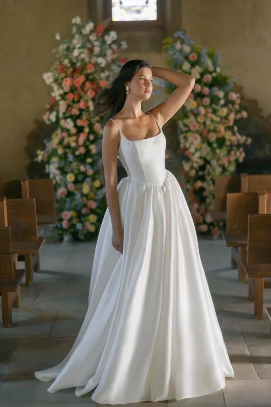 Allure Bridals A1402 Clean Classic Ballgown Bridal Gown made by Allure