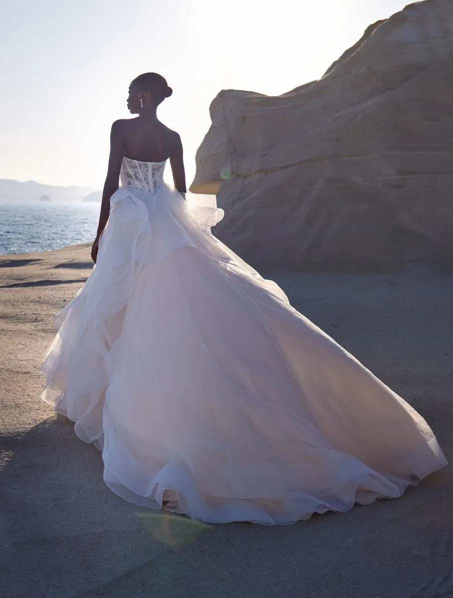 Madison James Bridal Dress MJ1214 sold by Terry costa product image thumbnail 2