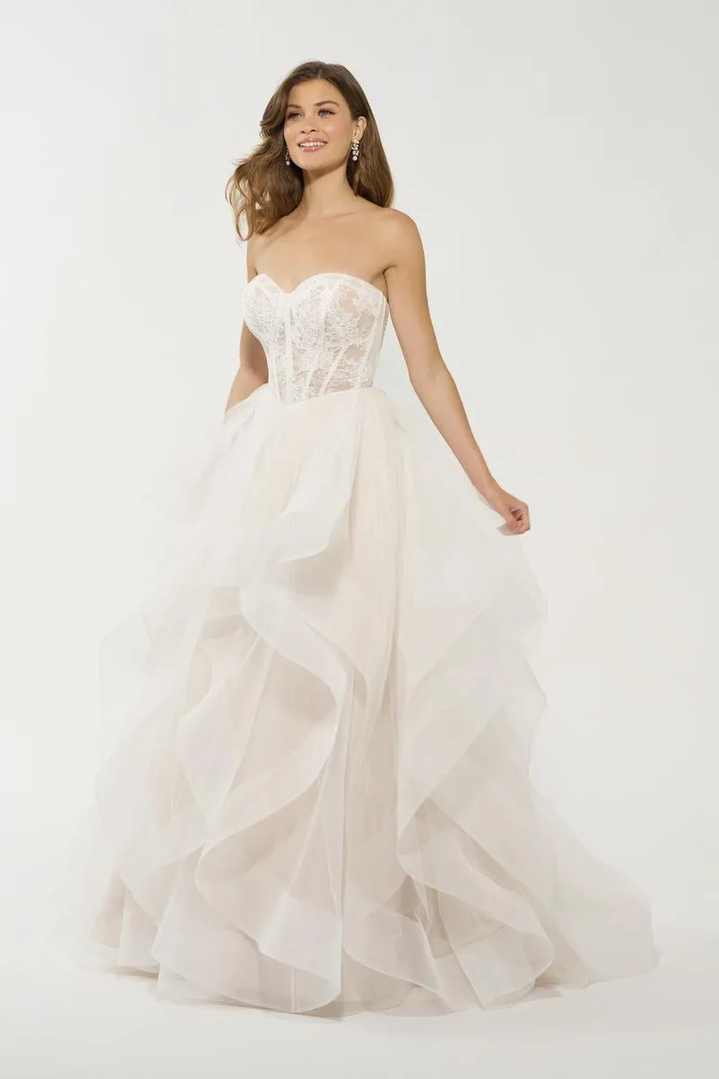 Madison James Bridal Dress MJ1214 sold by Terry costa product image thumbnail 3