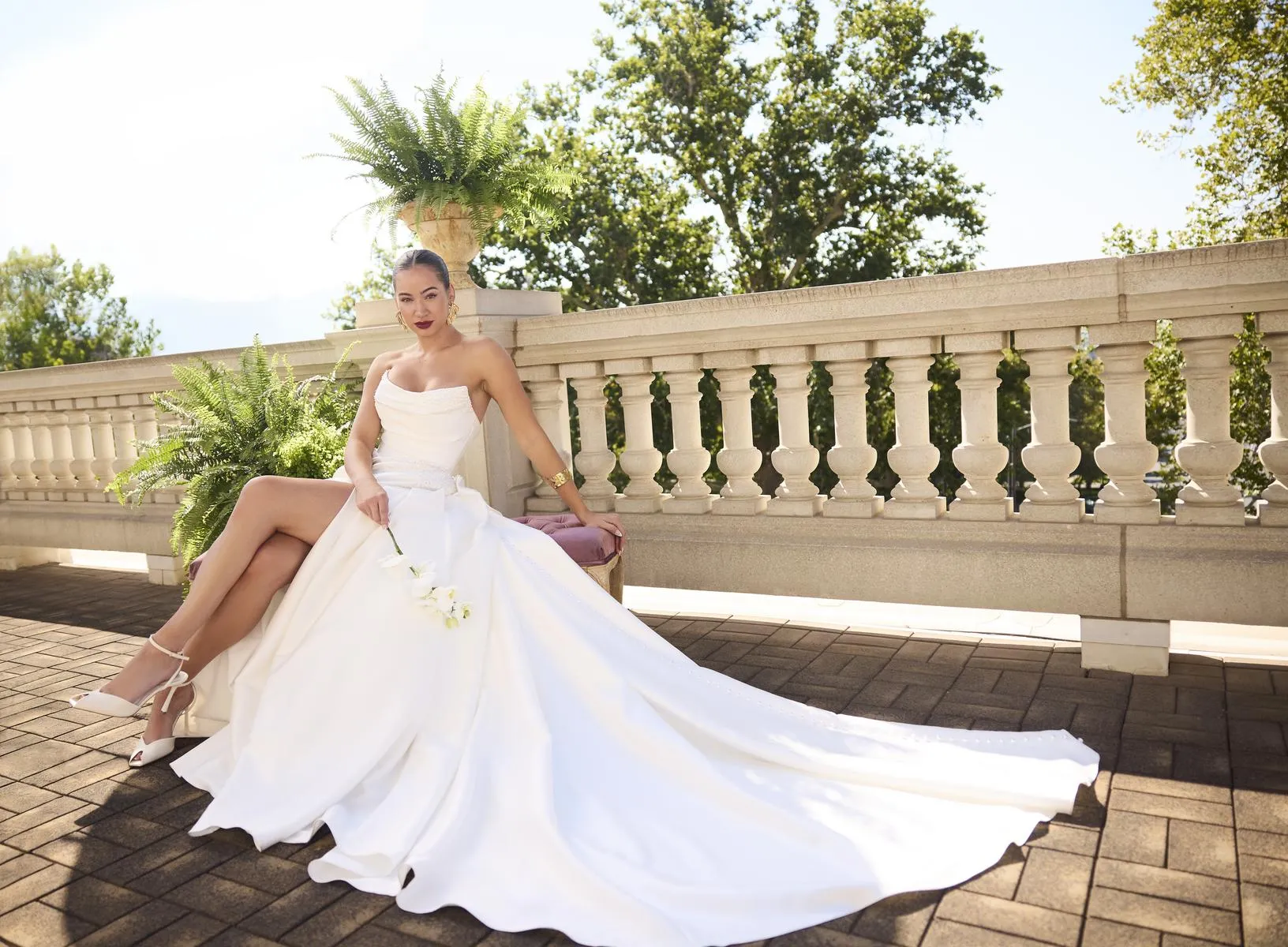 Sottero & Midgley by Maggie Sottero Designs Dress 26SS414A01 sold by Terry costa product image thumbnail 3