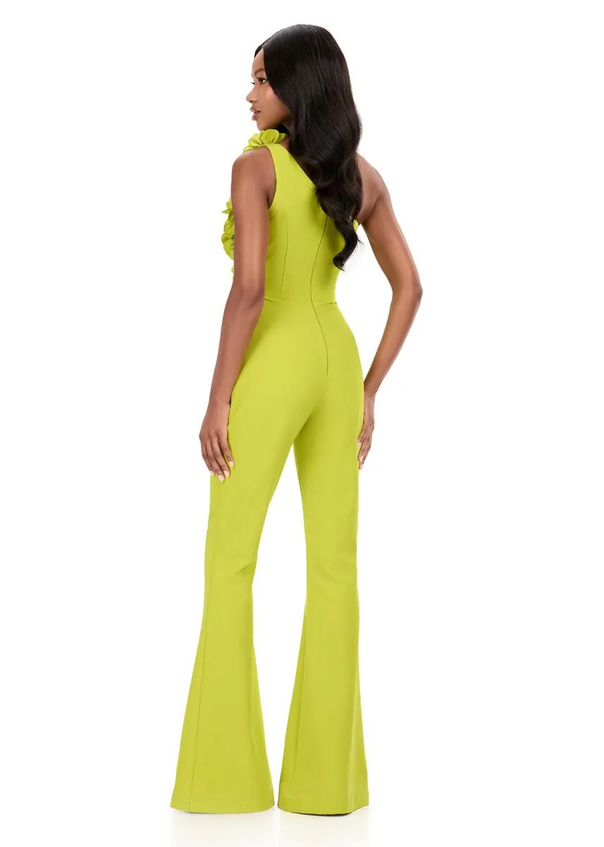 ASHLEYlauren 3D Floral Jumpsuit 12290 sold by Terry costa product image thumbnail 2