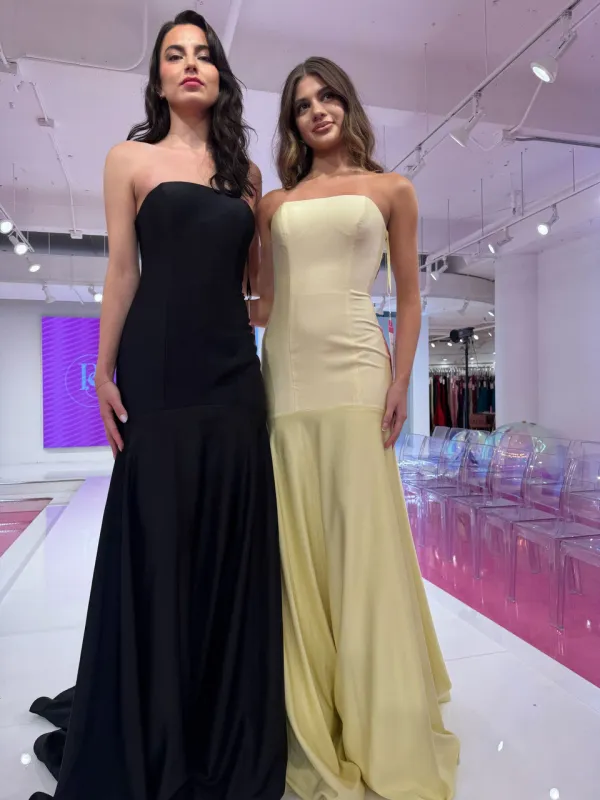 Portia and Scarlett Simple Strapless Mermaid Prom Dress PS26101 sold by Terry costa