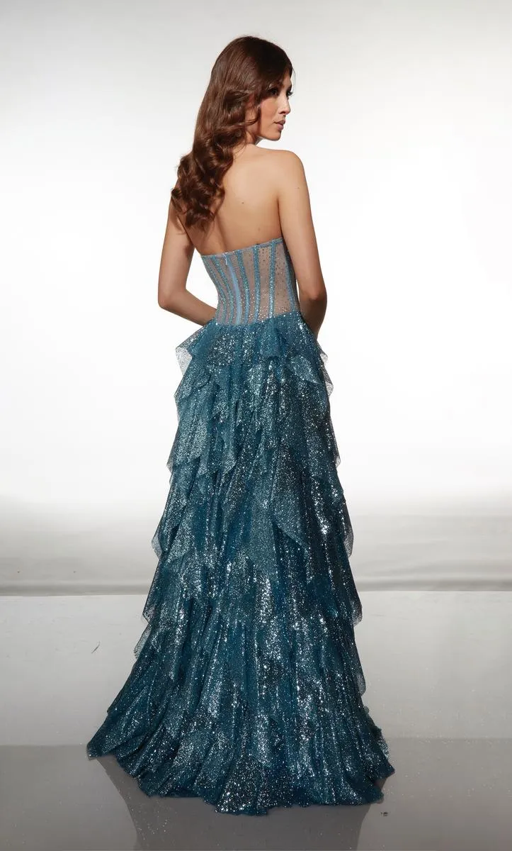 Alyce Prom Dress 62081 sold by Terry costa product image thumbnail 2