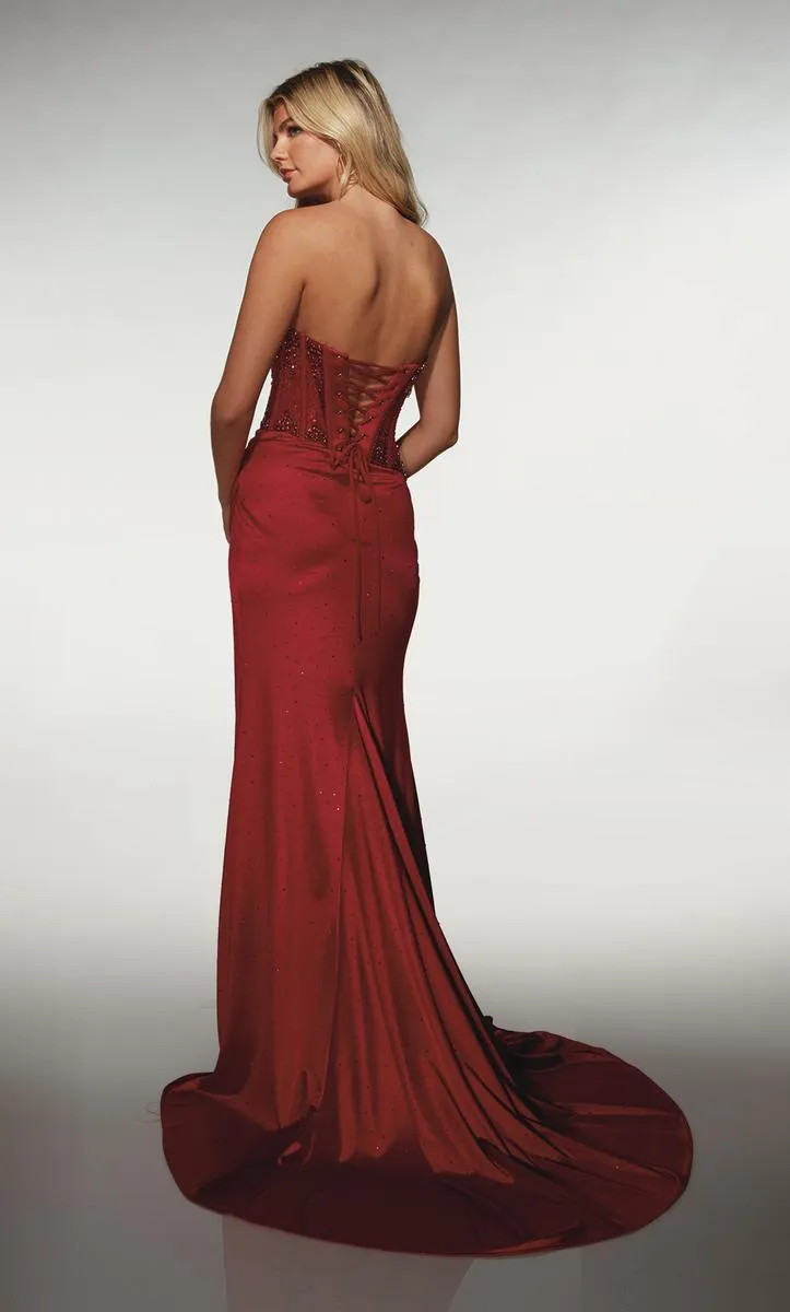 Alyce Prom Dress 62147 sold by Terry costa product image thumbnail 2