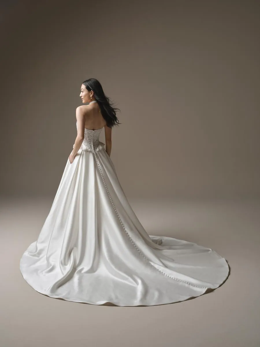 Maggie Sottero Strapless London Bridal Gown 26MS402A1 sold by Terry costa product image thumbnail 2