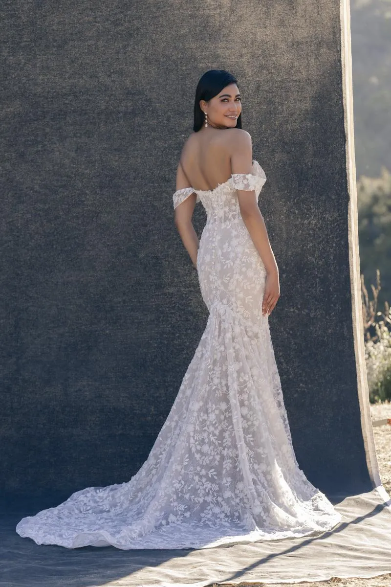 Allure Bridals Couture Dress C728L sold by Terry costa product image thumbnail 2