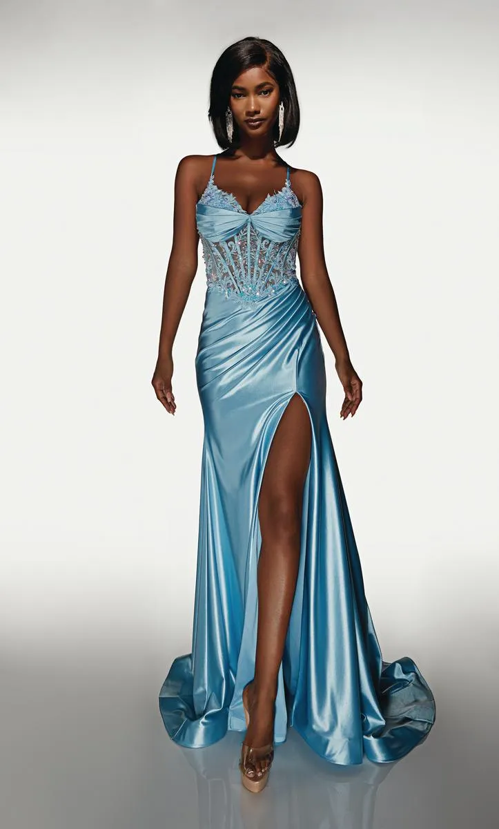 Alyce Prom Dress 62059 sold by Terry costa product image thumbnail 3