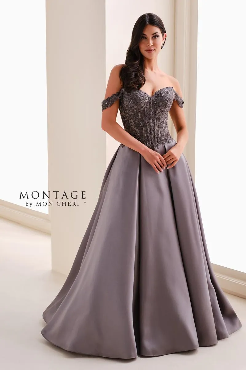 Montage by Mon Cheri Dress M4211 sold by Terry costa