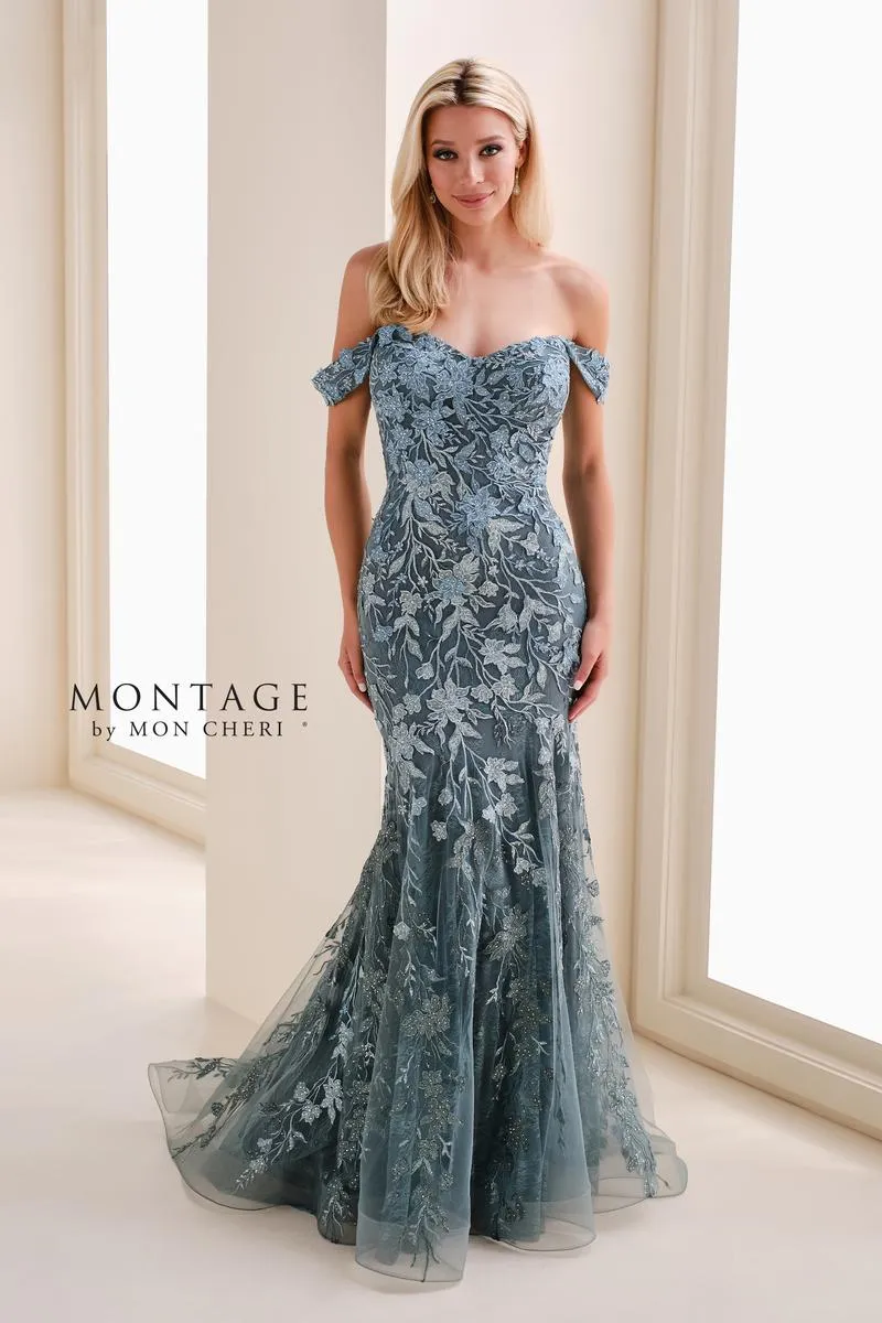 Montage by Mon Cheri Dress M4210 sold by Terry costa