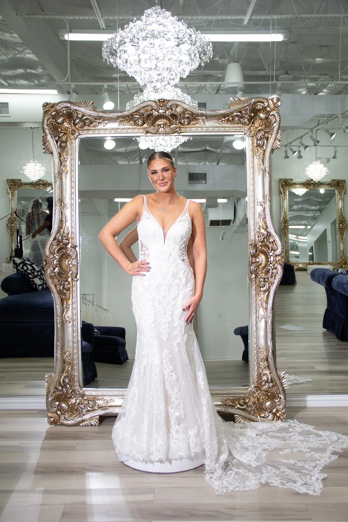 Allure One of a Kind Bridal Gown OOAK108 sold by Terry costa product image thumbnail 2