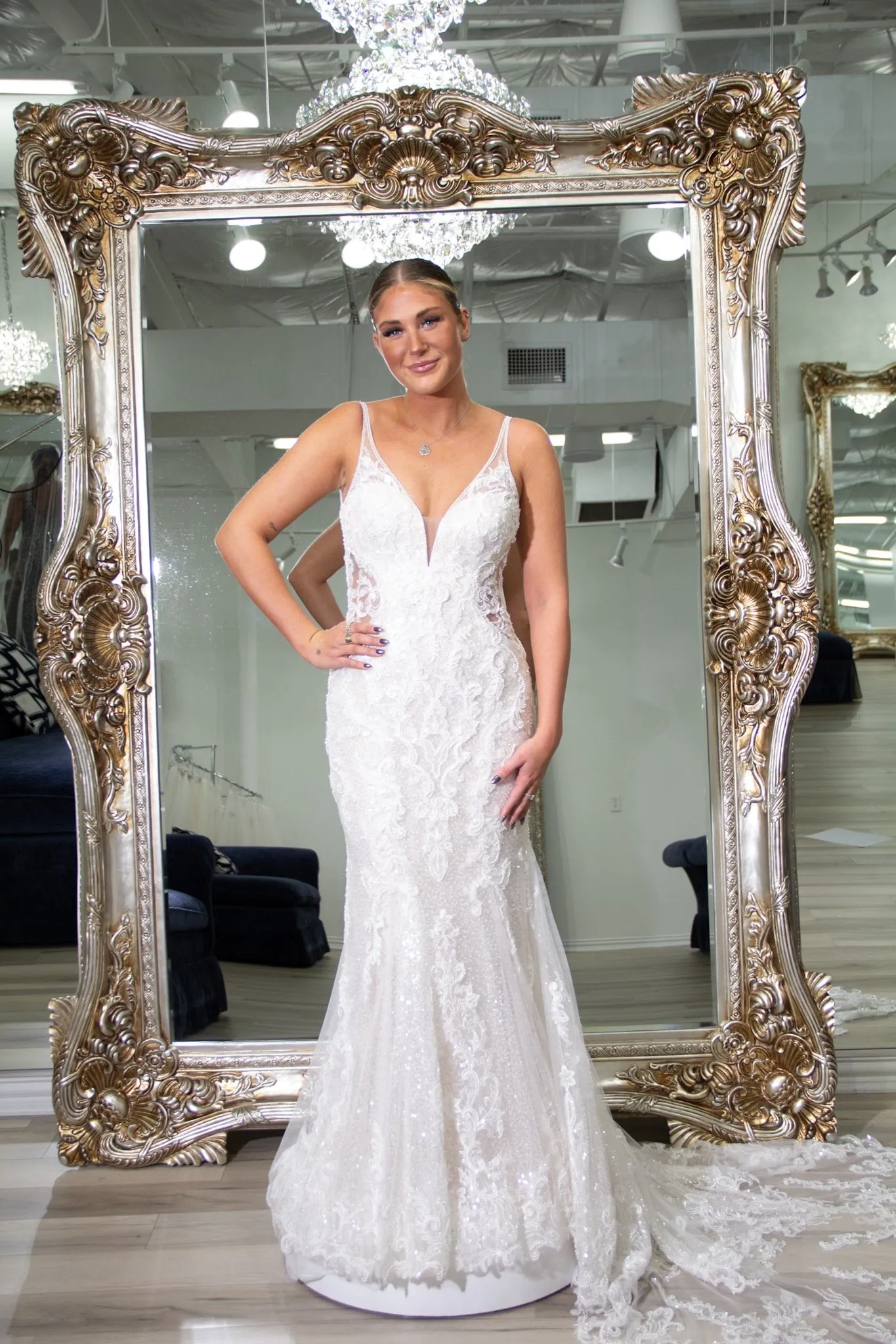 Allure One of a Kind Bridal Gown OOAK108 sold by Terry costa