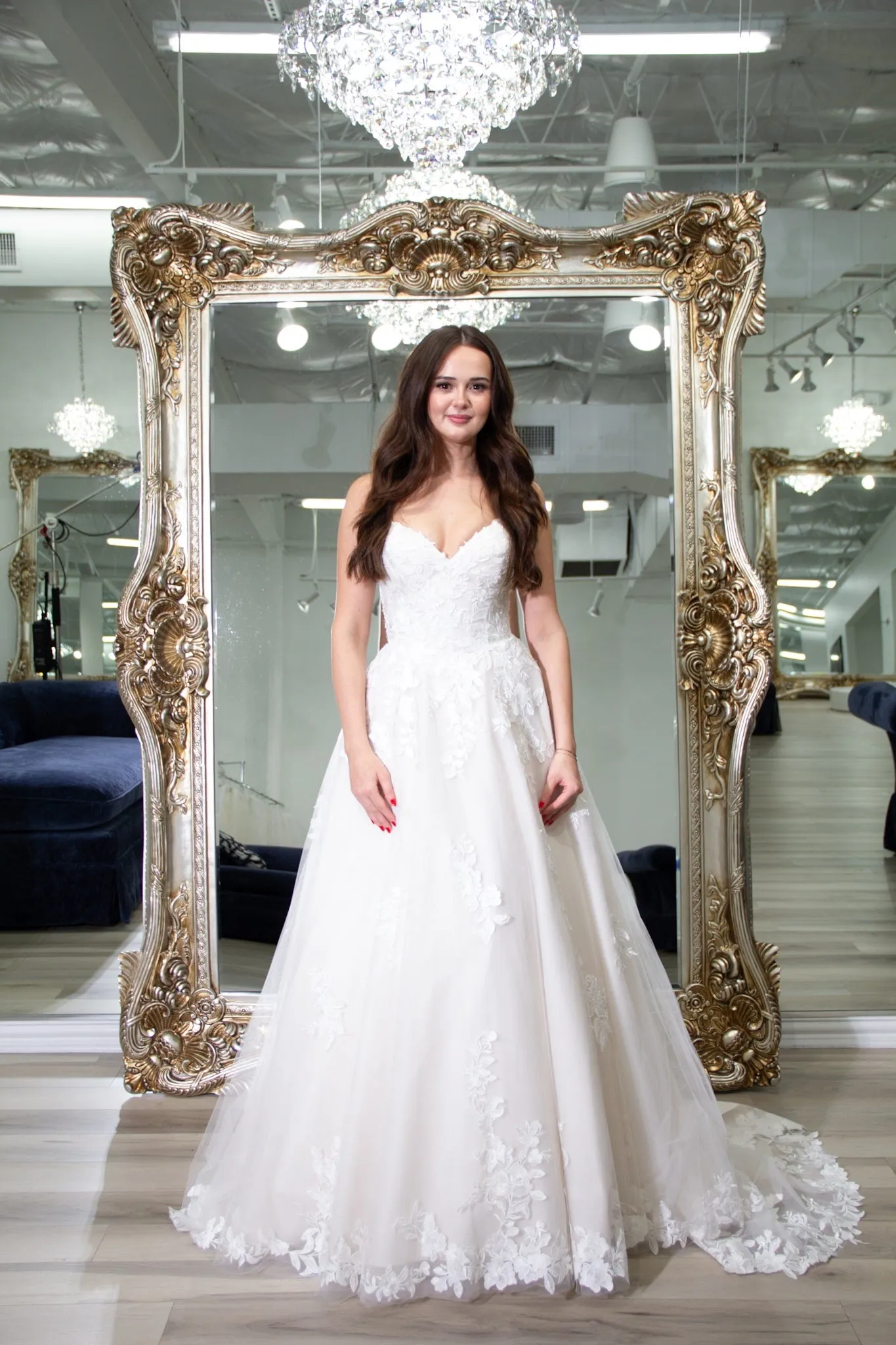 Allure One of a Kind Bridal Gown OOAK133 sold by Terry costa