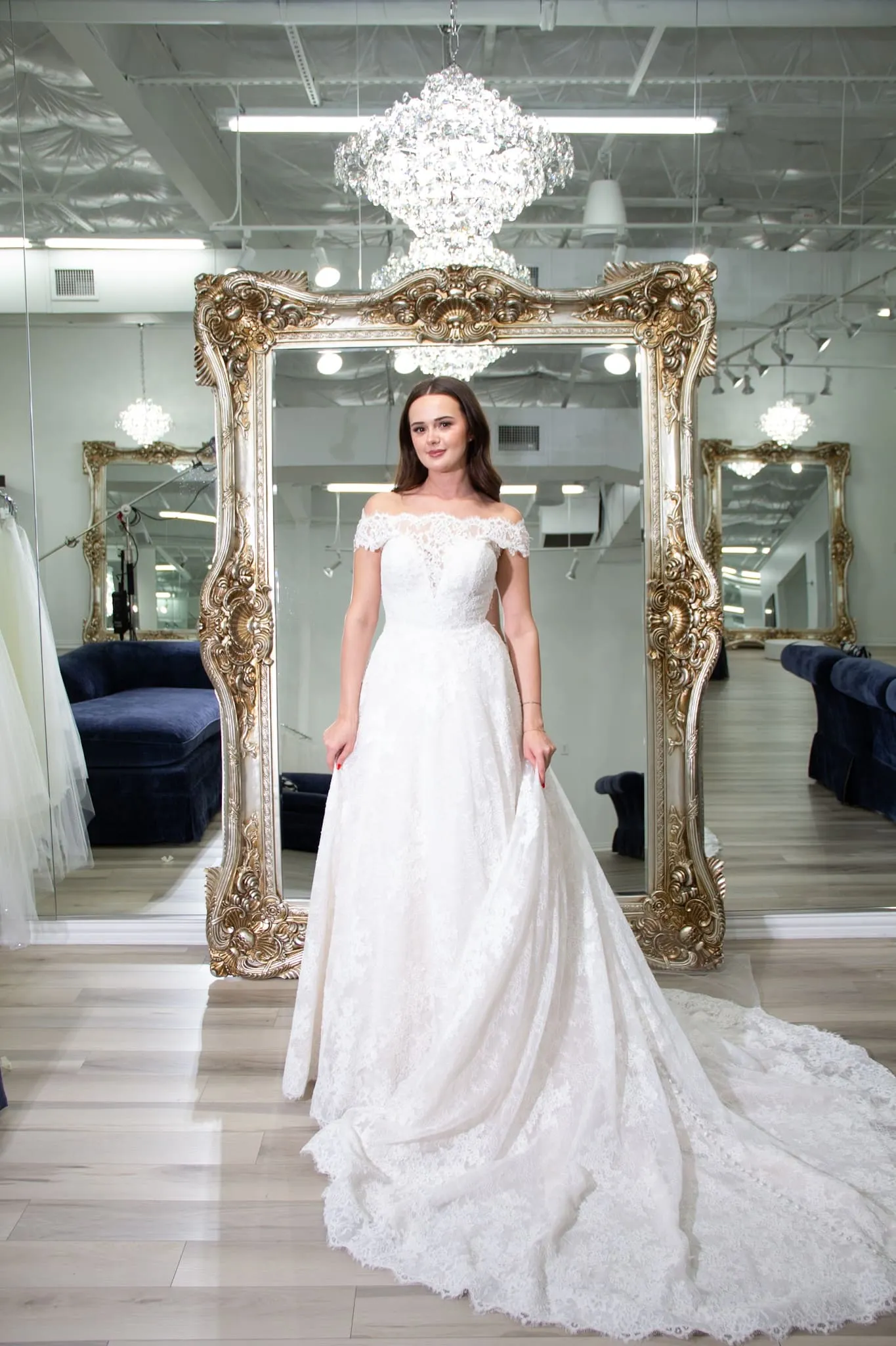 Allure One of a Kind Bridal Gown OOAK157 sold by Terry costa