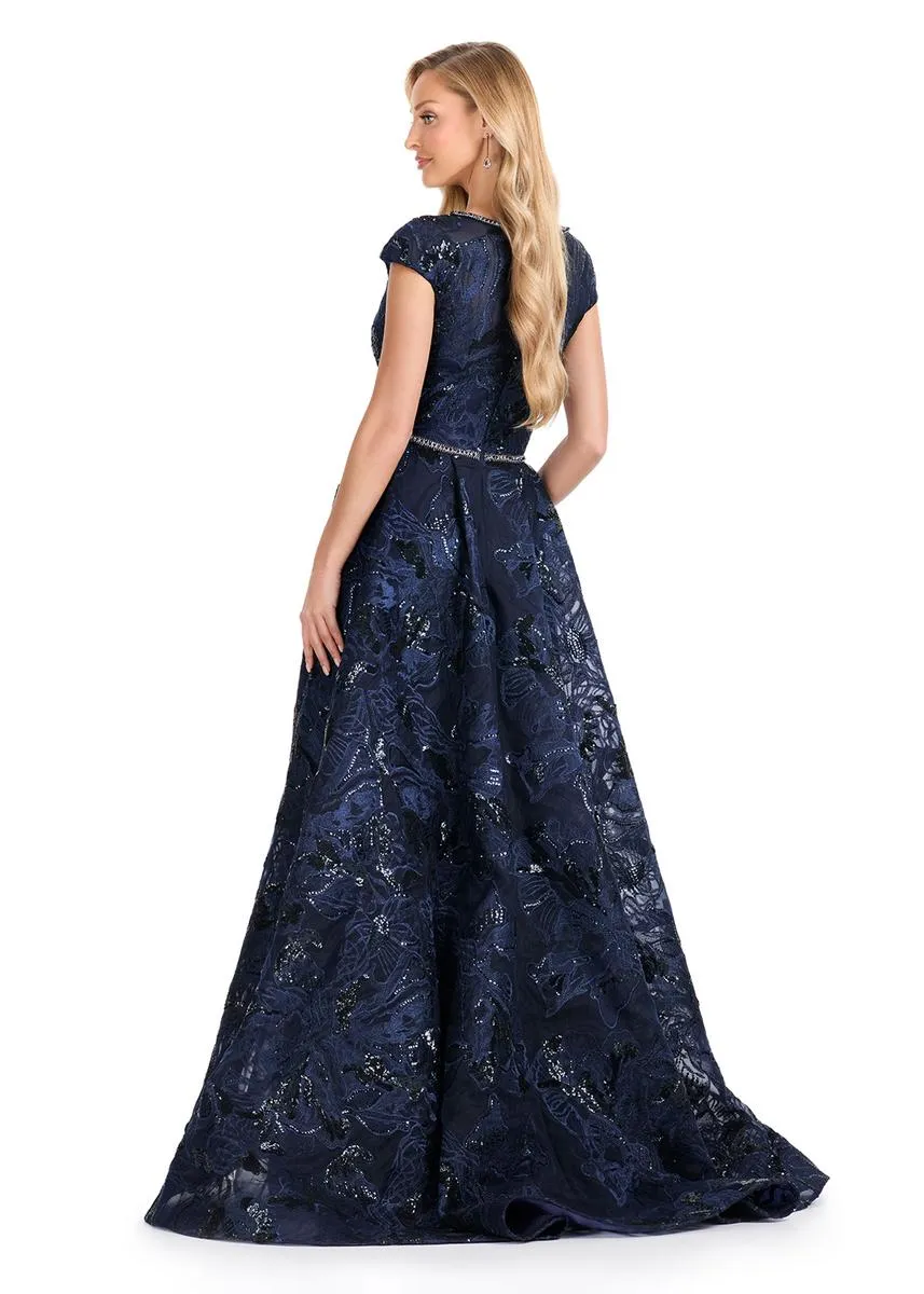 ASHLEYlauren Dress E12100 sold by Terry costa product image thumbnail 4