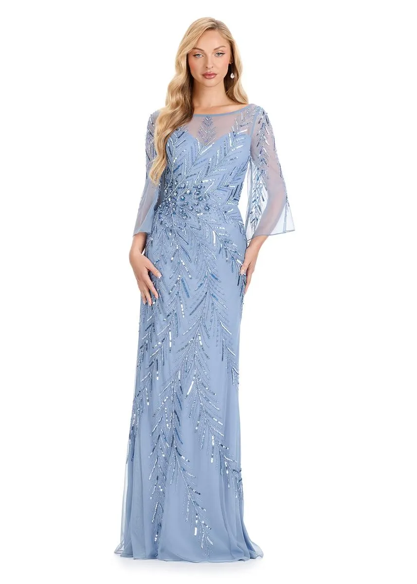 ASHLEYlauren Dress E12124 sold by Terry costa product image thumbnail 3