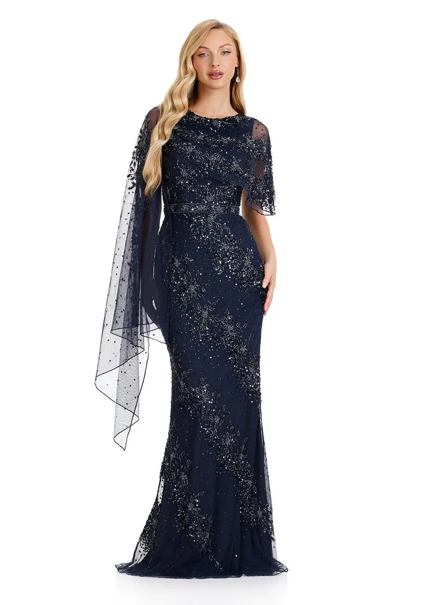 ASHLEYlauren Dress E12140 sold by Terry costa