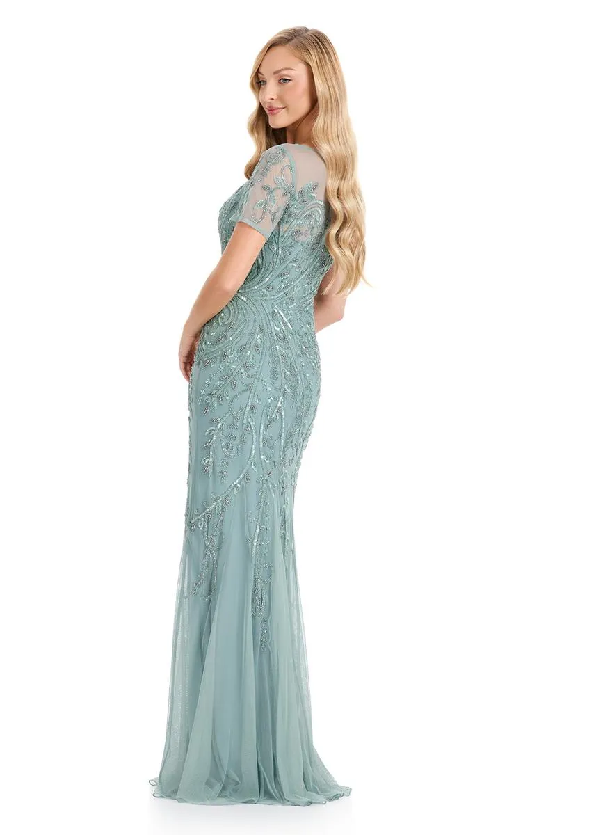ASHLEYlauren Dress E12142 sold by Terry costa product image thumbnail 2