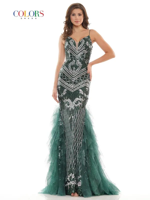 Colors Dress Dress 2738 made by Terry costa