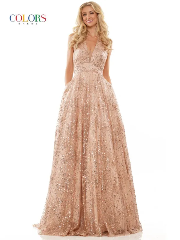 Colors Dress Dress 2788 made by Terry costa