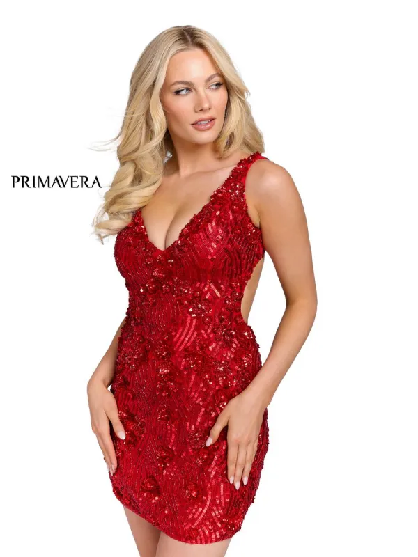 Primavera Couture Short Dress 3850 made by Primavera Couture