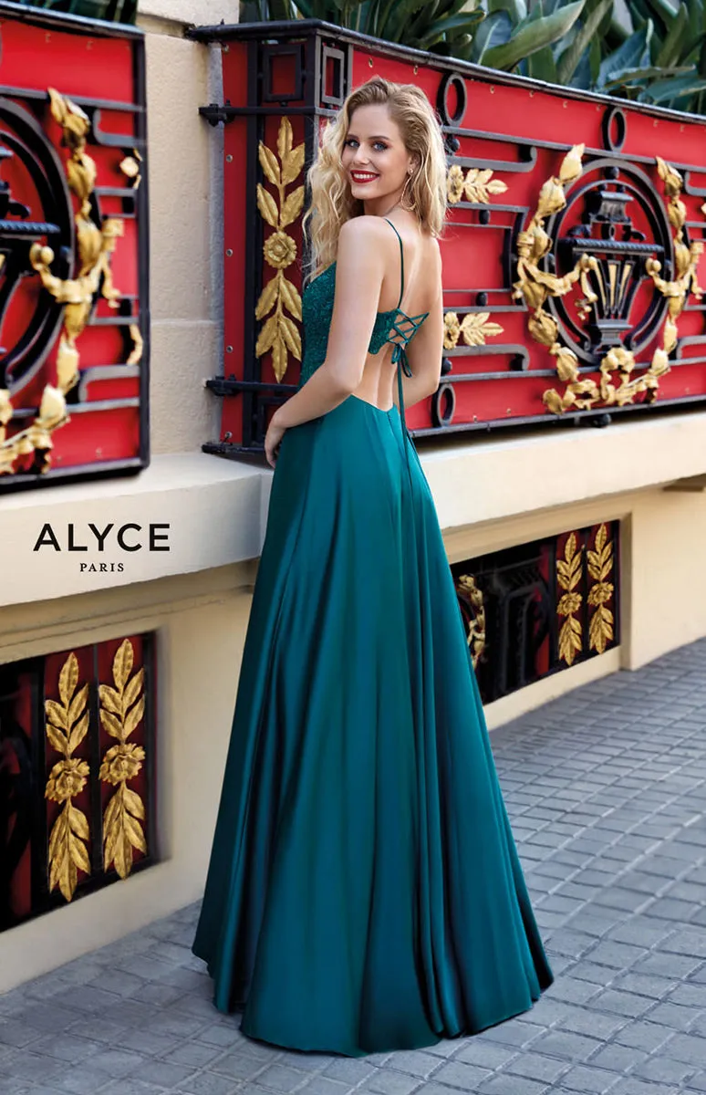 Alyce Prom Dress 60970 sold by Terry costa product image thumbnail 2