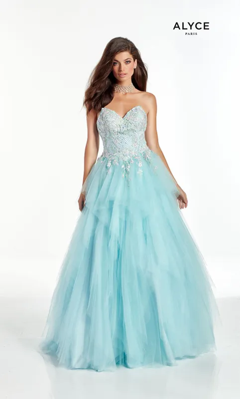 Alyce Prom Dress 60885 made by Alyce Paris